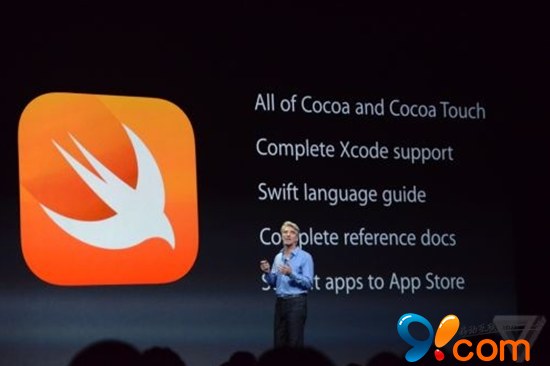 苹果发布全新编程语言Swift 完善开发生态圈